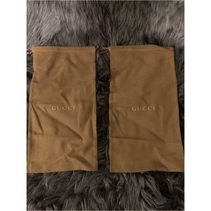 Authentic Gucci Shoe Dust Bags